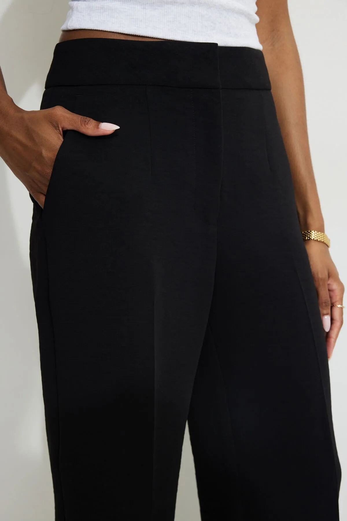 Yasmin Airflow Straight Leg Pants sold by Dynamite product image thumbnail 3