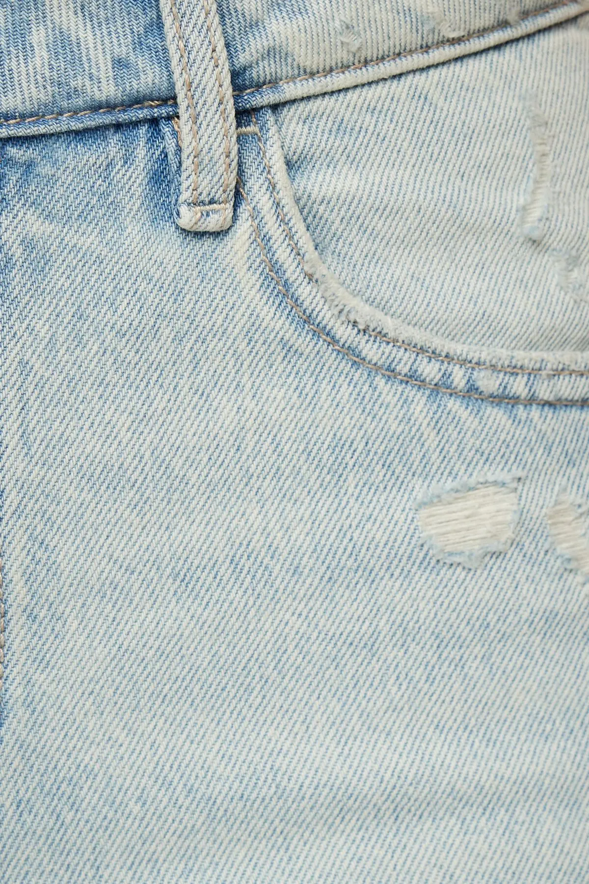 Justina High Rise Straight Denim Shorts sold by Dynamite product image thumbnail 4