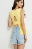 Open Back Knit Tank Top sold by Dynamite