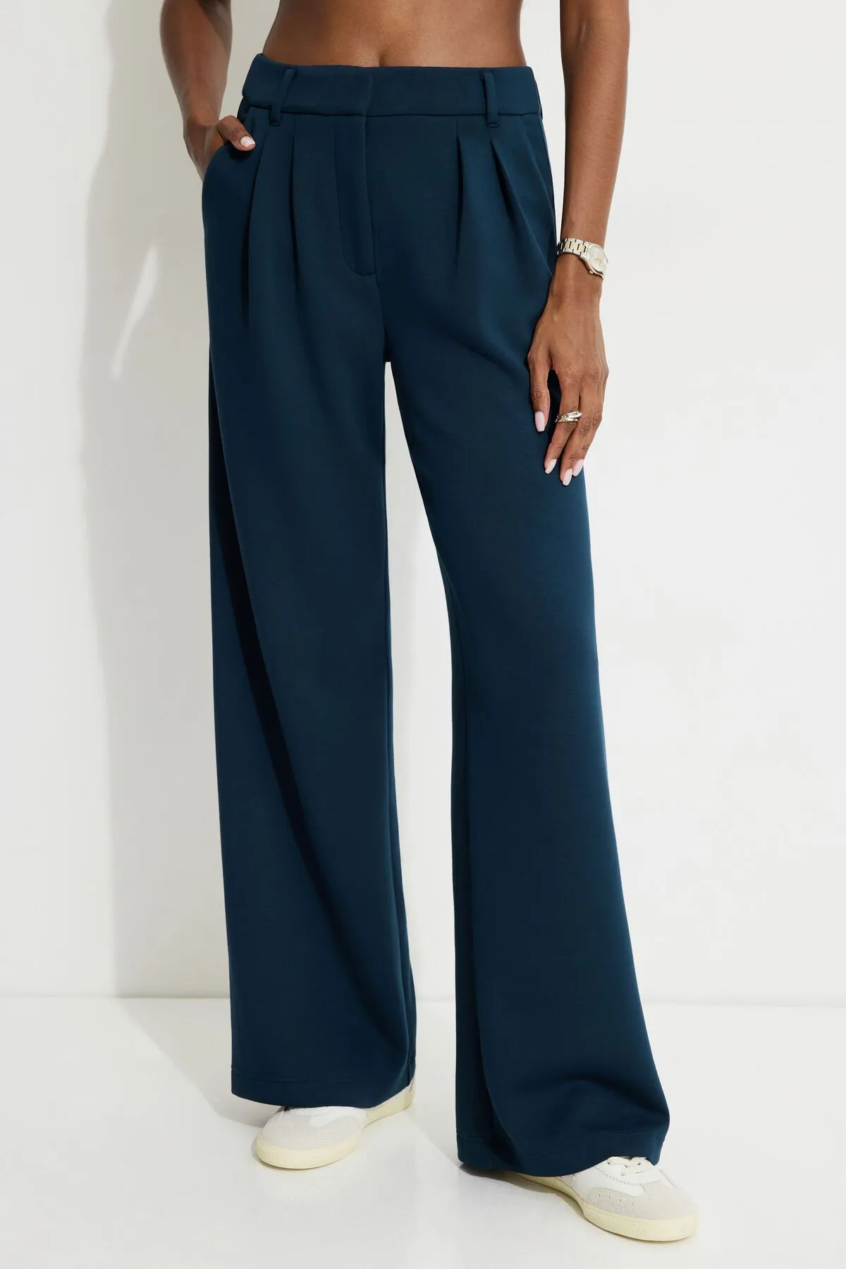 Alex Anywear Scuba Wide Leg Pants sold by Dynamite product image thumbnail 2