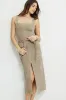 Safari Denim Maxi Dress sold by Dynamite
