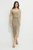 Safari Denim Maxi Dress sold by Dynamite