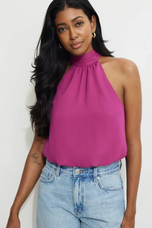 Bubble Halter Top sold by Dynamite