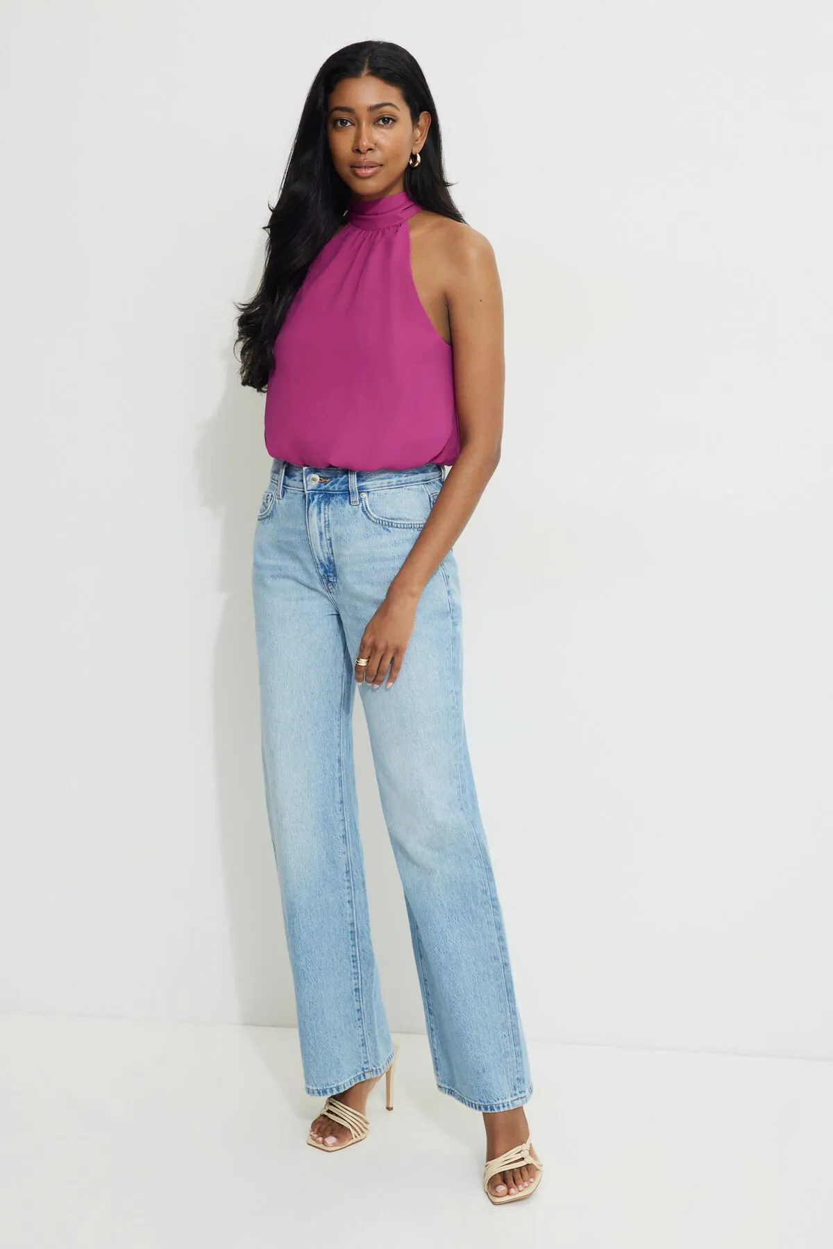 Bubble Halter Top sold by Dynamite product image thumbnail 2