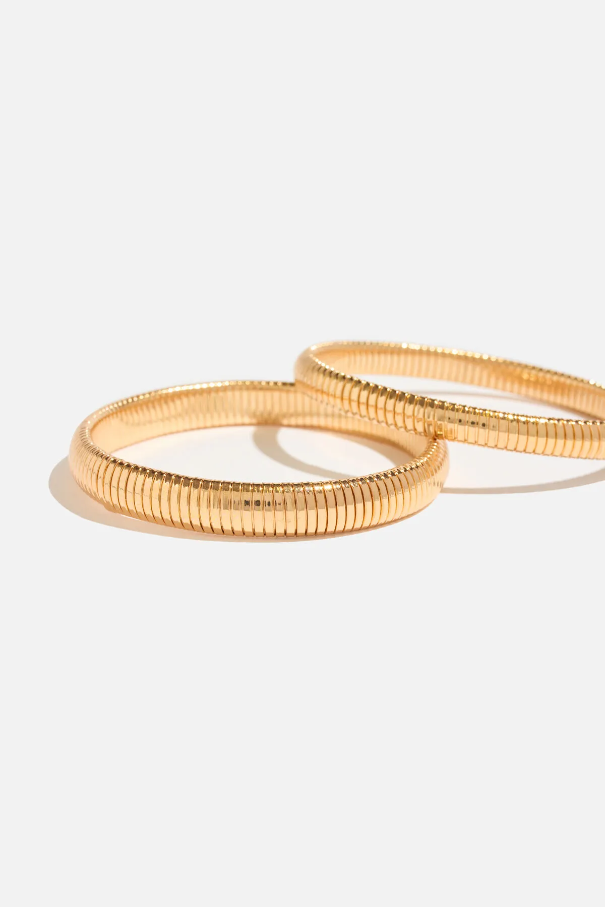 2-Pack Snake Chain Bangle Bracelets sold by Dynamite product image thumbnail 2