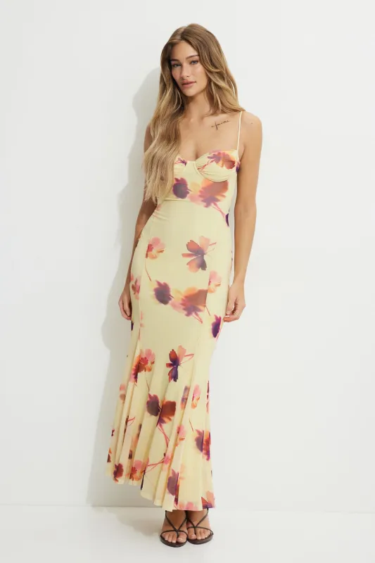 Sweetheart Mesh Maxi Dress sold by Dynamite