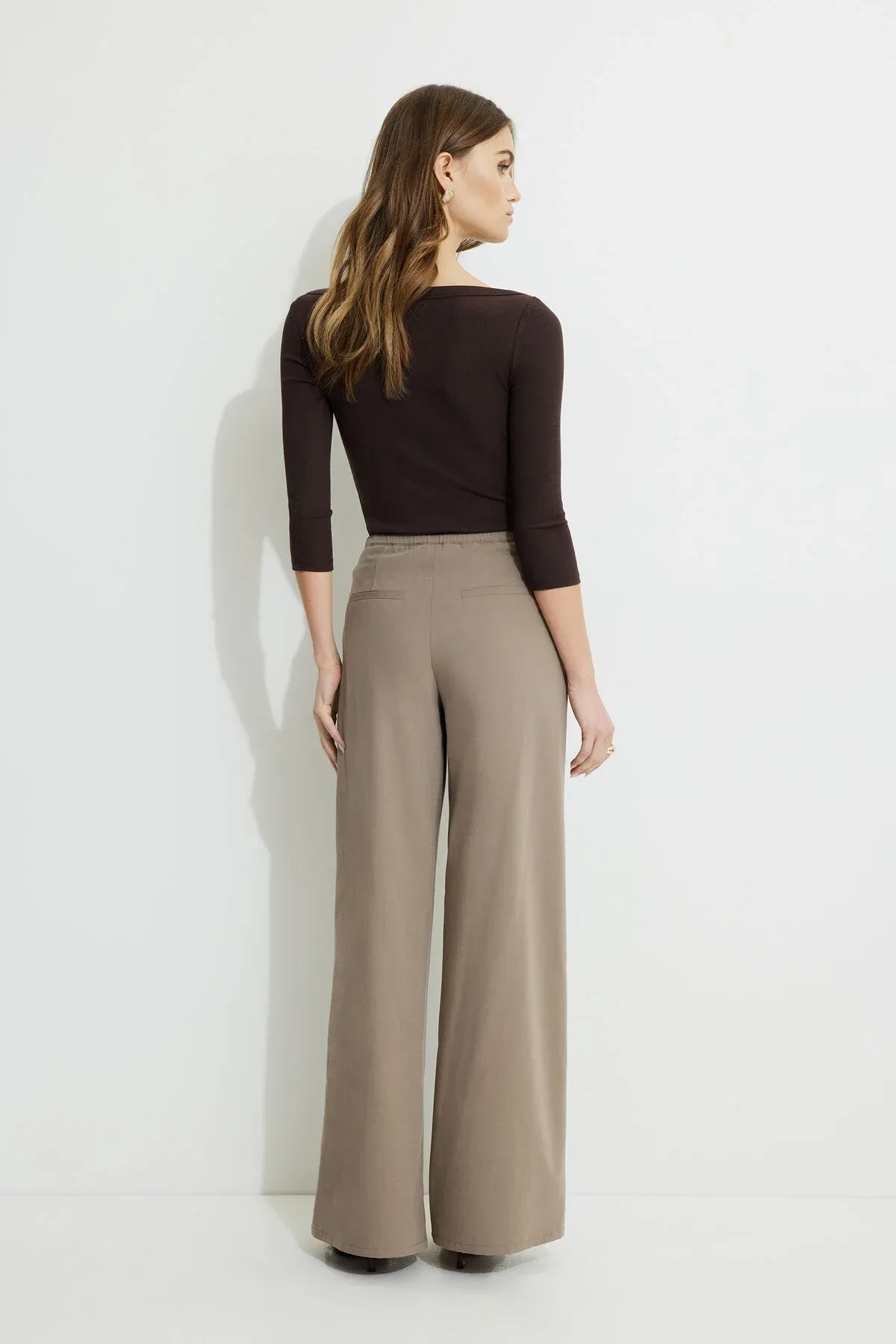 Drawstring Wide Leg Pants sold by Dynamite product image thumbnail 5