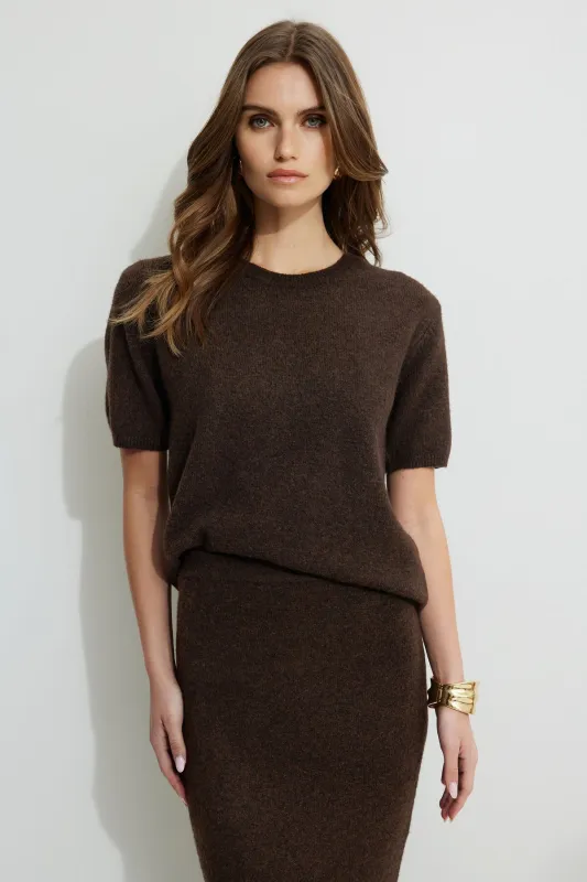 Boxy Short Sleeve Sweater sold by Dynamite