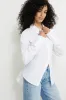 Monroe Cinched Oversized Poplin Shirt sold by Dynamite