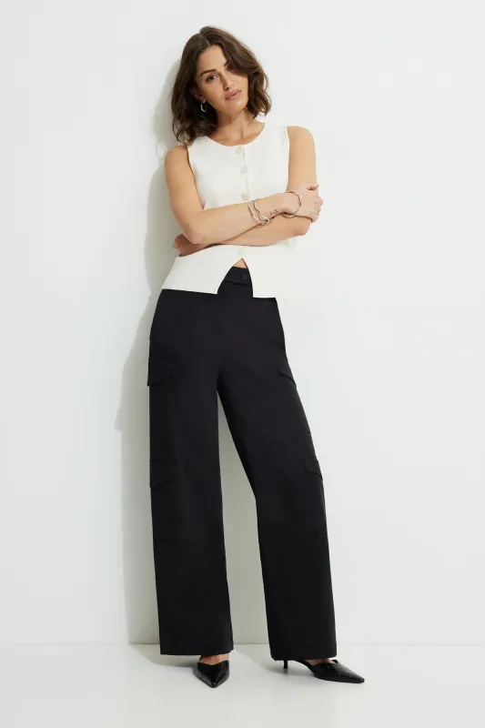 Straight Leg Cargo Pants sold by Dynamite