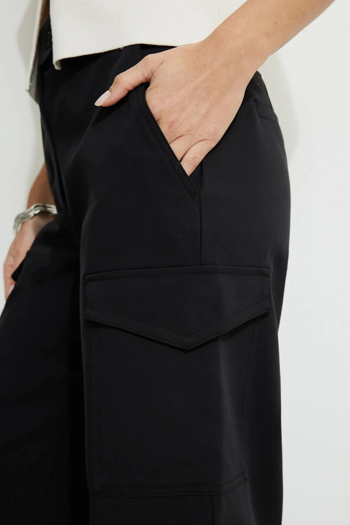 Straight Leg Cargo Pants sold by Dynamite product image thumbnail 3