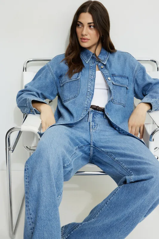 Sydney Mid Rise Baggy Fit Tencel™ Jeans sold by Dynamite