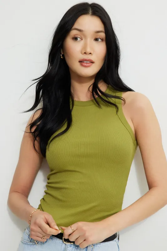 Tedi Ribbed Tank Top sold by Dynamite