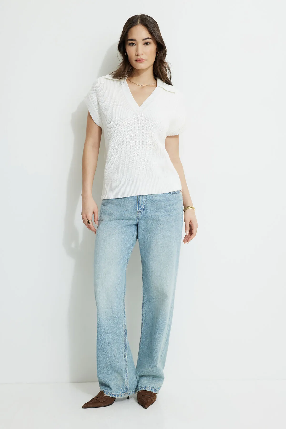 Oversized Sweater Vest sold by Dynamite product image thumbnail 2