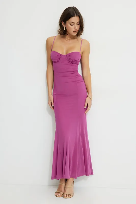 Sweetheart Mesh Maxi Dress sold by Dynamite
