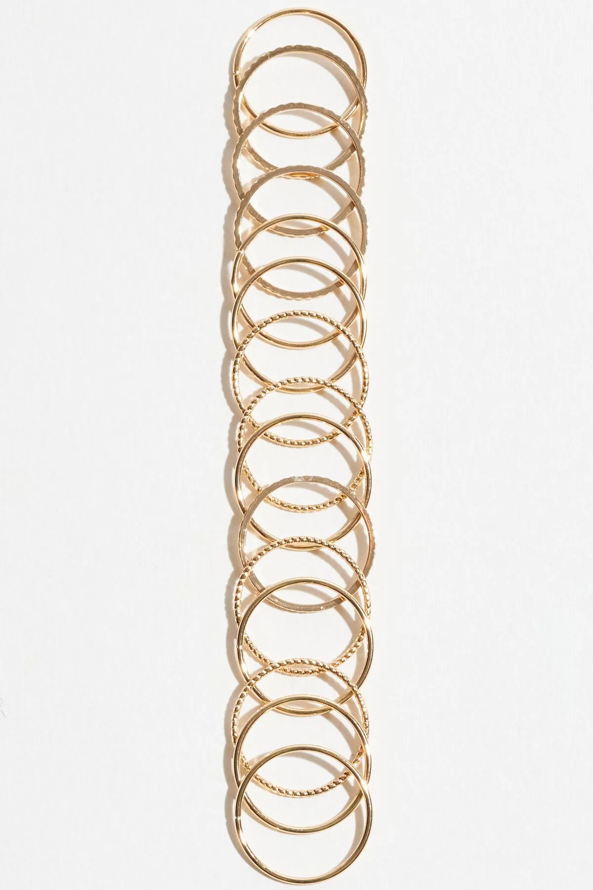 15-Pack Threadbare Rings sold by Dynamite product image thumbnail 4