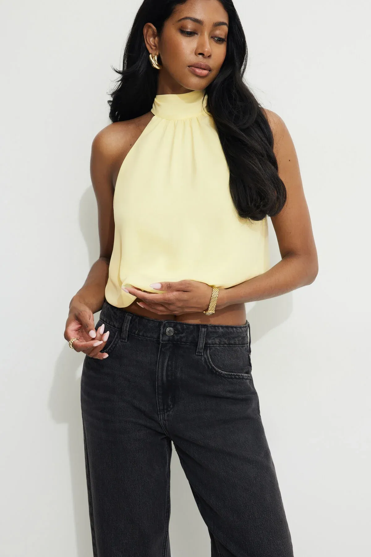 Bubble Halter Top sold by Dynamite product image thumbnail 2