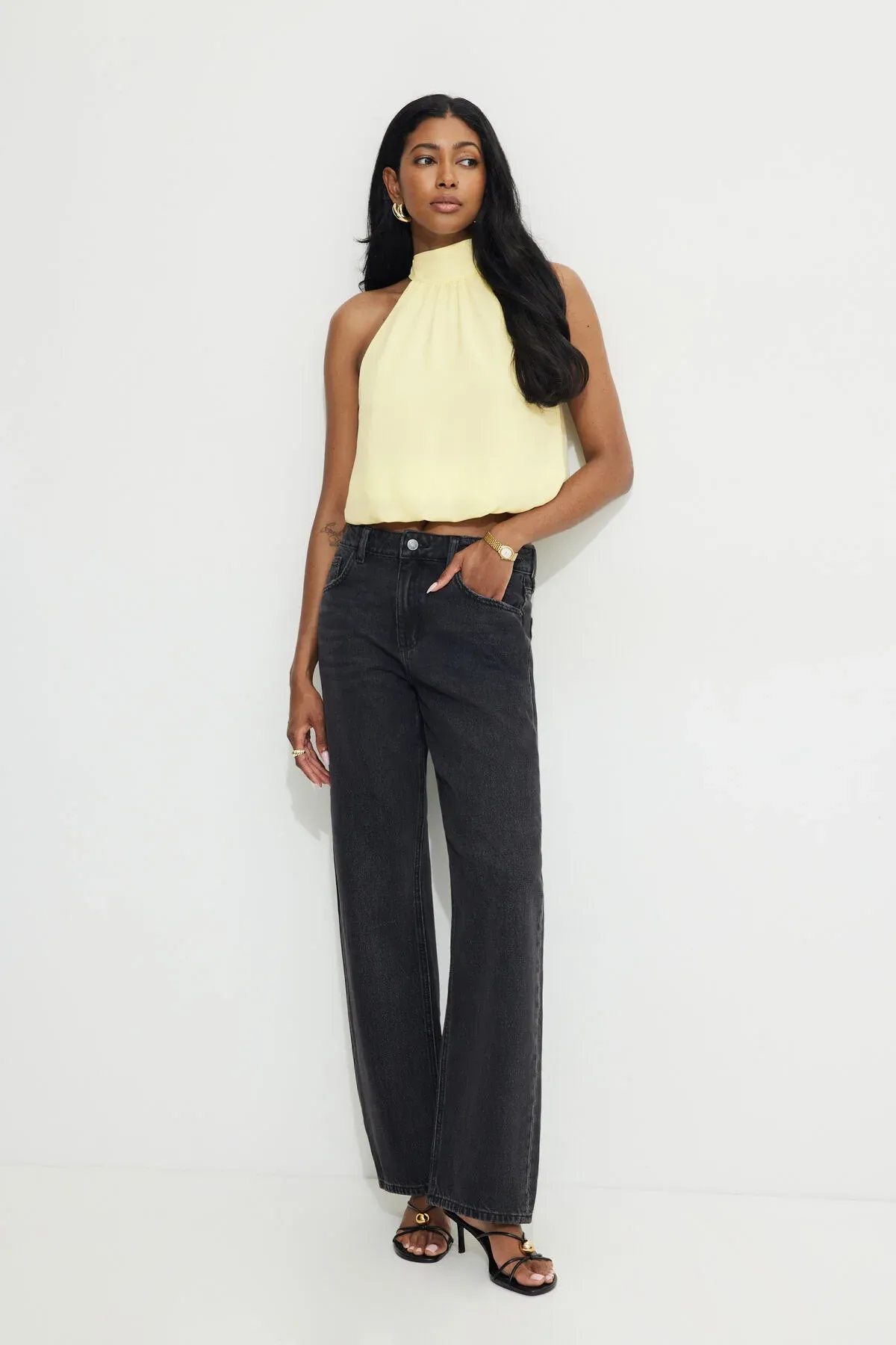 Bubble Halter Top sold by Dynamite product image thumbnail 3