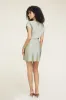Knotted Satin Mini Dress sold by Dynamite