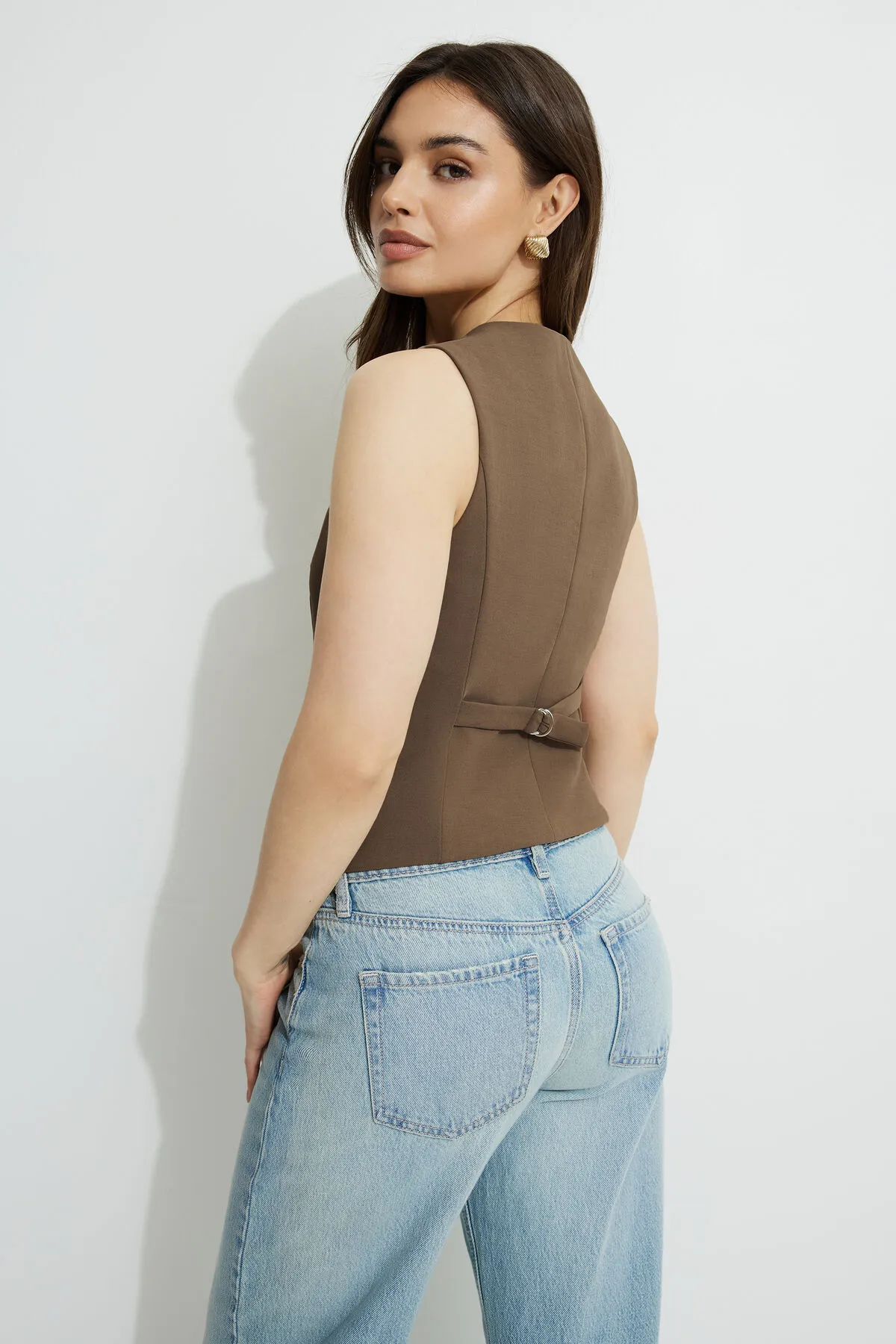 Nelly Cinch Back Vest sold by Dynamite product image thumbnail 3