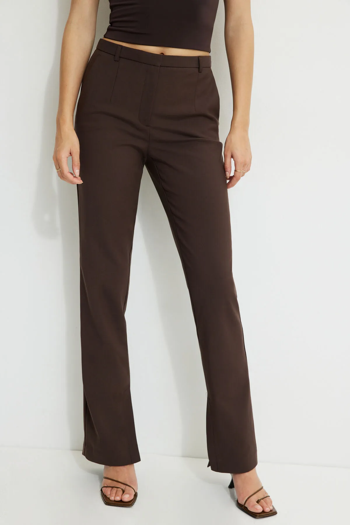 High Rise Slim Leg Pants sold by Dynamite product image thumbnail 3