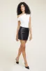 Kylie Faux Leather Mini Skirt sold by Dynamite
