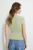 Drea Crewneck Jersey T Shirt sold by Dynamite