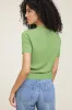 Becca Short Sleeve Cardigan sold by Dynamite