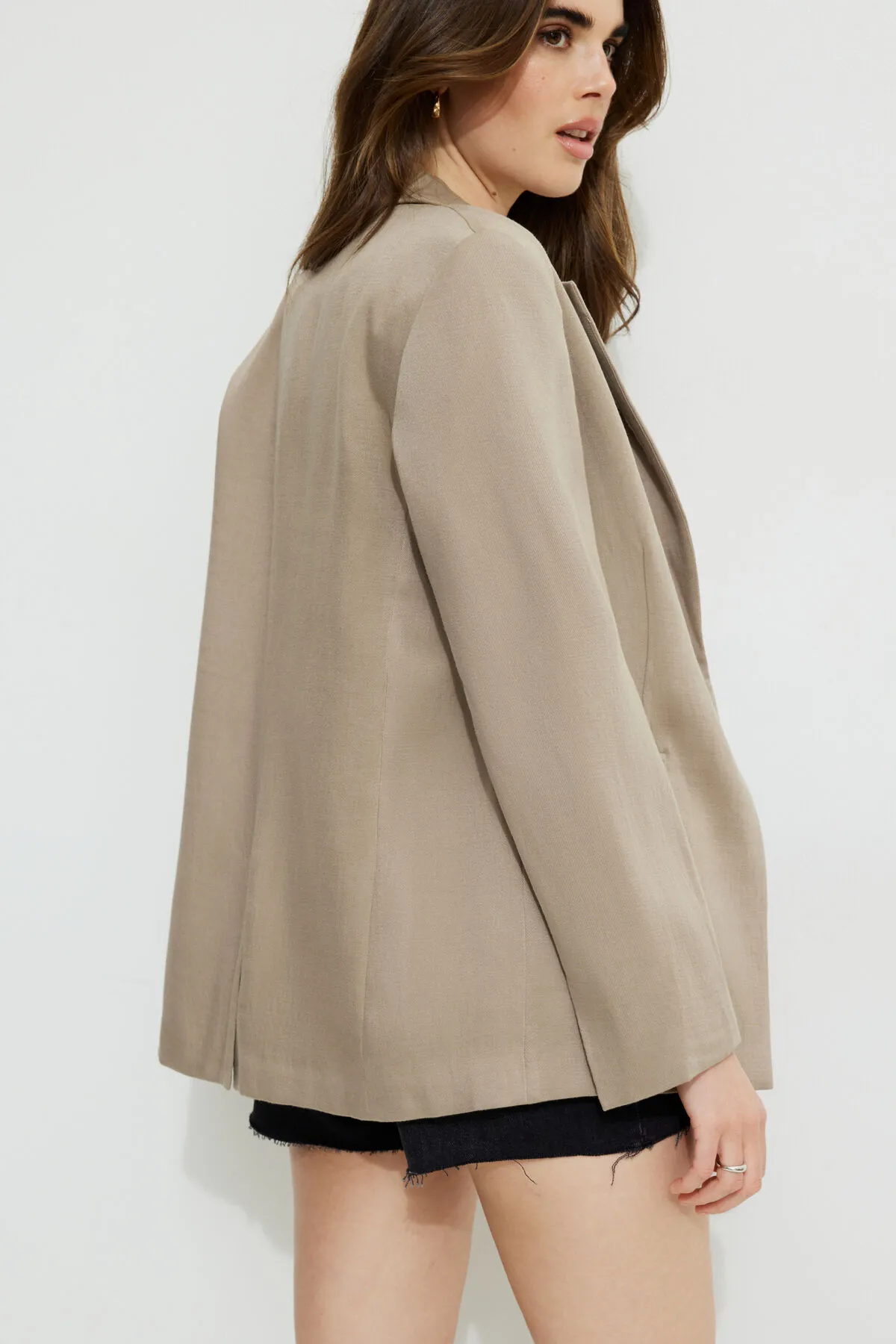 Straight Single Breasted Blazer sold by Dynamite product image thumbnail 5