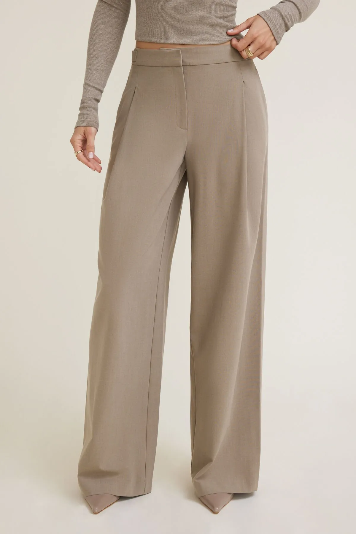 Leni Pleated Wide Leg Pants sold by Dynamite product image thumbnail 2