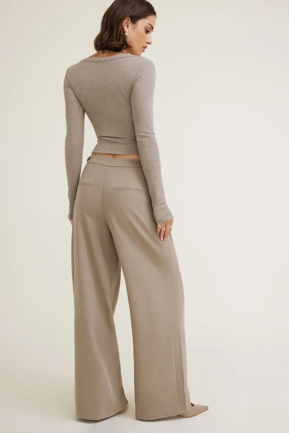 Leni Pleated Wide Leg Pants sold by Dynamite product image thumbnail 5