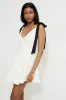 Eloise Bow Strap Mini Dress sold by Dynamite