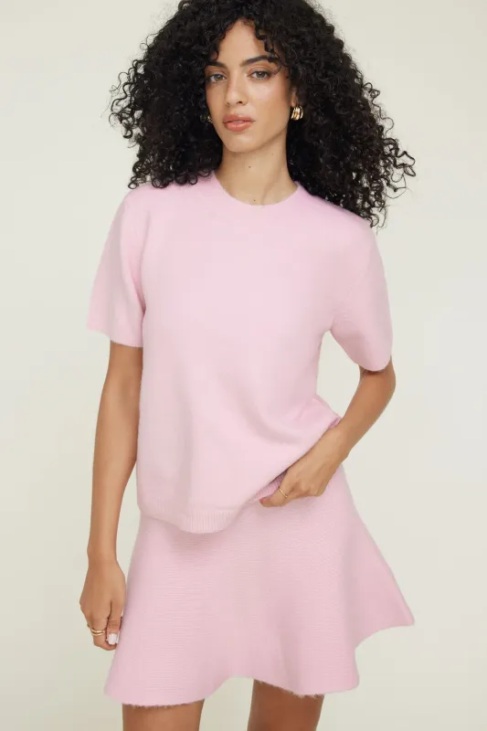 Aura Boxy Short Sleeve Sweater sold by Dynamite