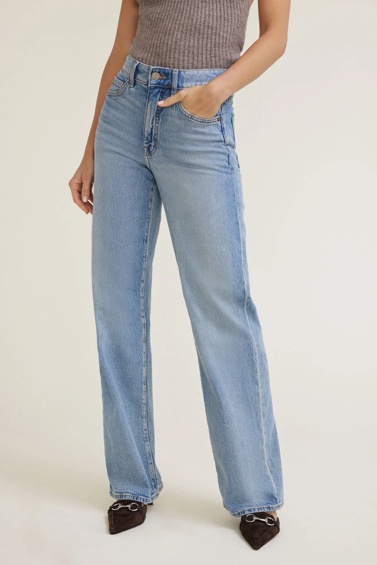 Heidi High Rise Wide Leg Jeans sold by Dynamite product image thumbnail 2