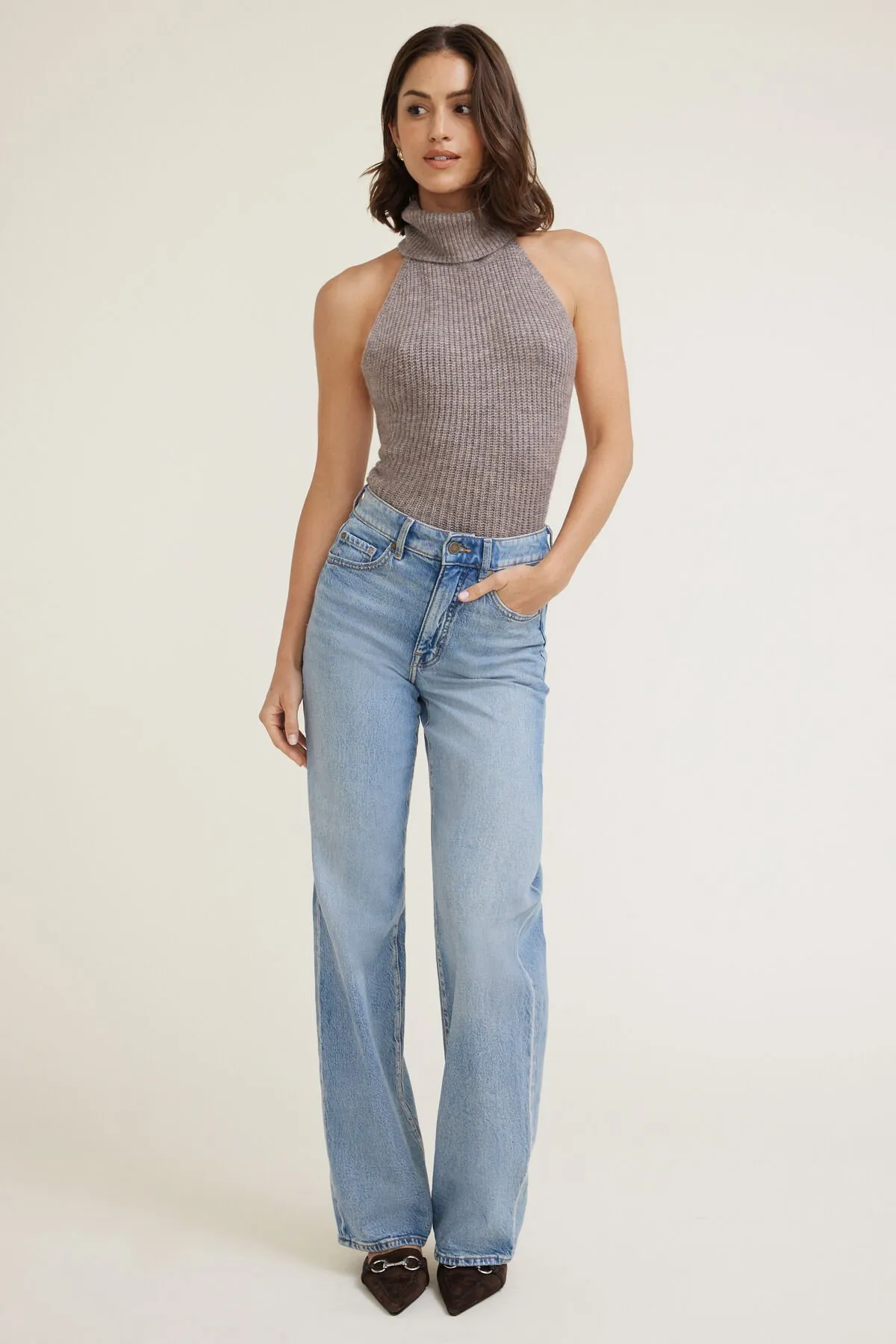Heidi High Rise Wide Leg Jeans sold by Dynamite product image thumbnail 4