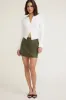 Kylie Faux Leather Mini Skirt sold by Dynamite