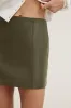 Kylie Faux Leather Mini Skirt sold by Dynamite