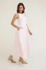 Iris Flared Ponte Maxi Dress sold by Dynamite