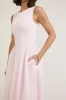 Iris Flared Ponte Maxi Dress sold by Dynamite