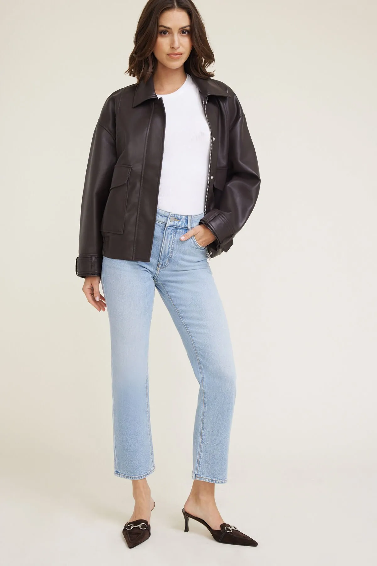 Frenchie High Rise Slim Leg Jeans sold by Dynamite