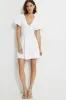 Flared Puff Sleeve Mini Dress sold by Dynamite
