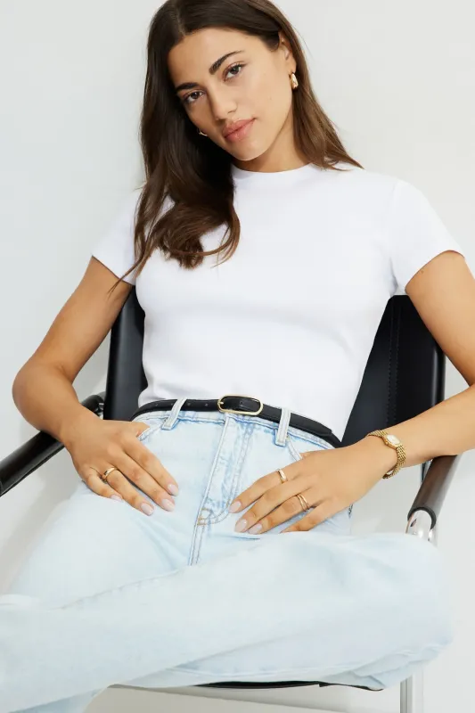 Emy Slim Cotton T Shirt sold by Dynamite