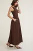 Iris Flared Ponte Maxi Dress sold by Dynamite