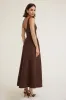 Iris Flared Ponte Maxi Dress sold by Dynamite