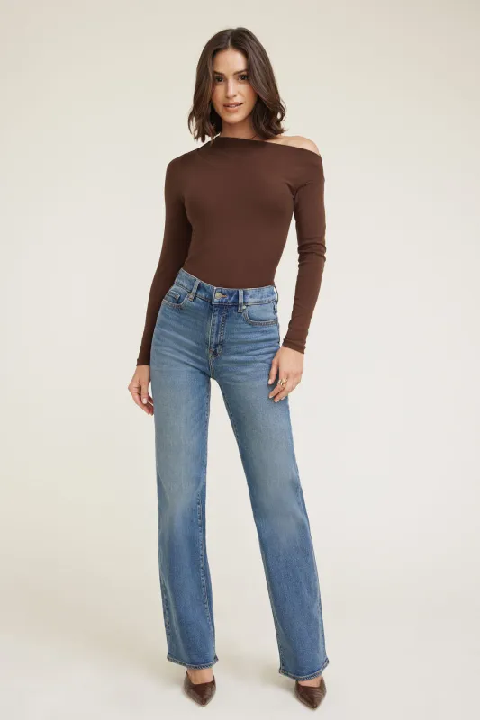 Elodie High Rise Bootcut Tencel™ Jeans sold by Dynamite