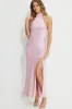 Neck Scarf Satin Maxi Dress sold by Dynamite