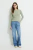 Tedi Ribbed Long Sleeve T Shirt sold by Dynamite
