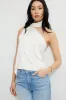 Neck Scarf Satin Top sold by Dynamite