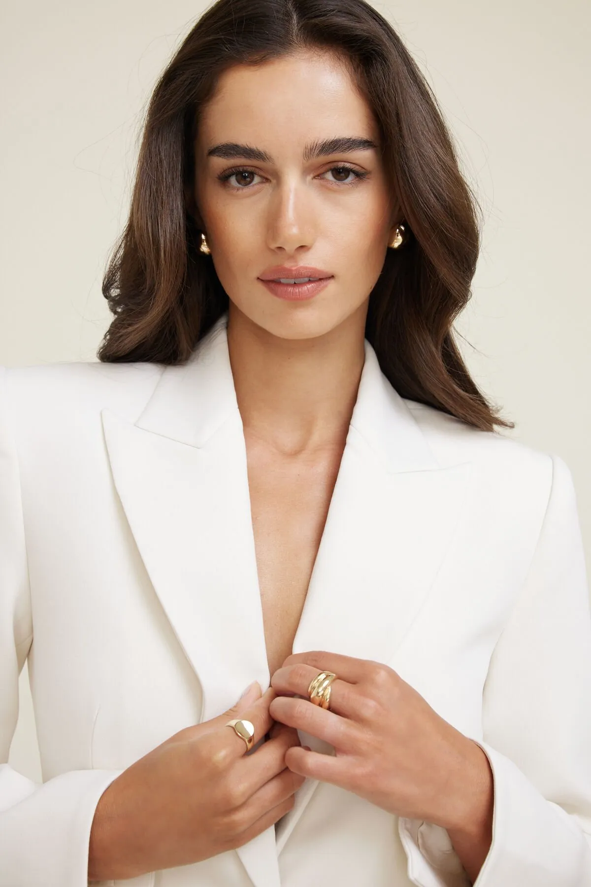 Anna Cinched Blazer sold by Dynamite product image thumbnail 3