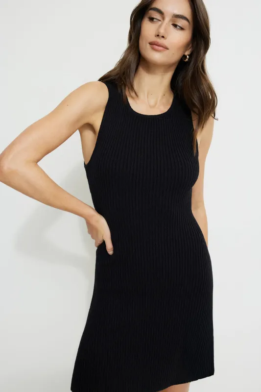 Marissa Ribbed Mini Sweater Dress sold by Dynamite
